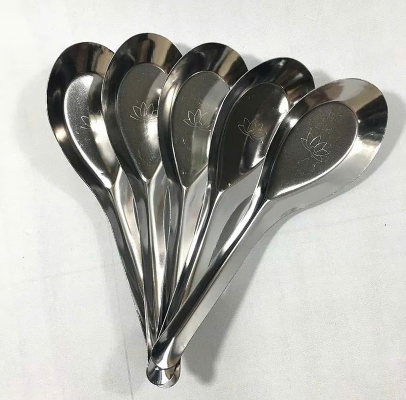 Stainless steel spoon