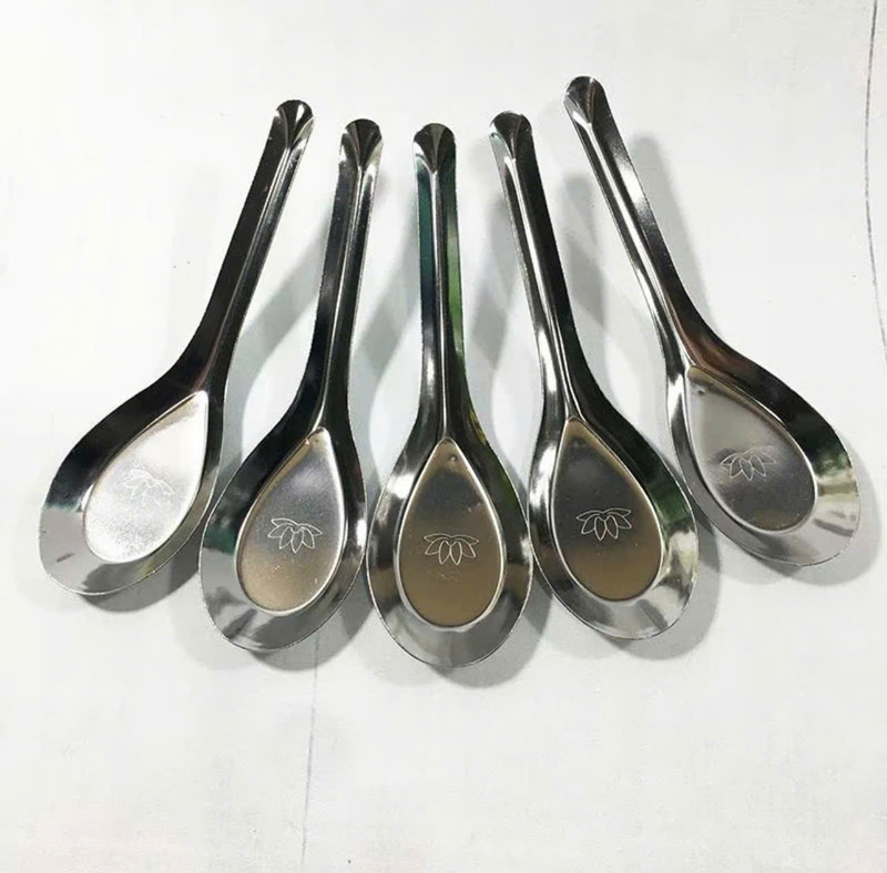 Stainless steel spoon