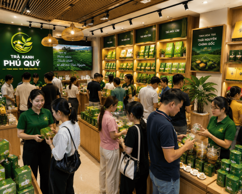 Thai Nguyen tea agency in Dong Thap