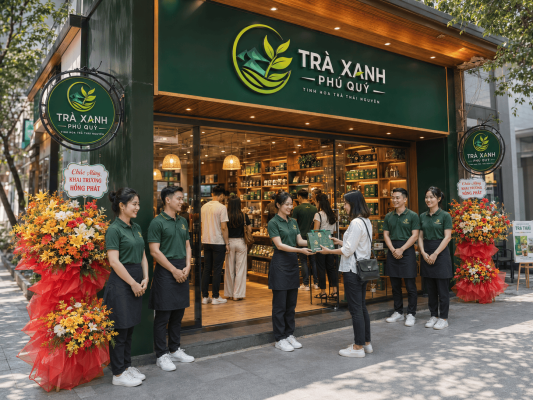 Thai Nguyen tea agency in Vinh Long