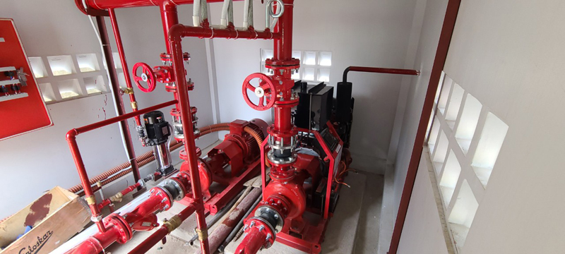 Fire pump for Hoang Gia company