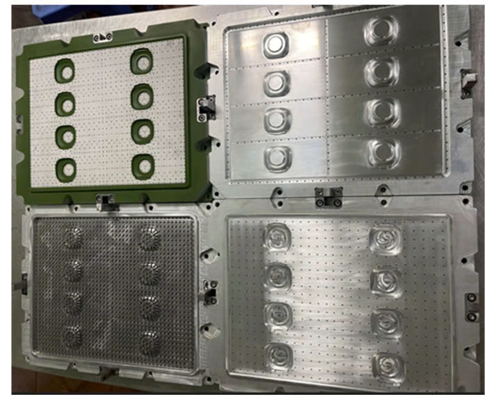 Pulp mold, pulp molding mold