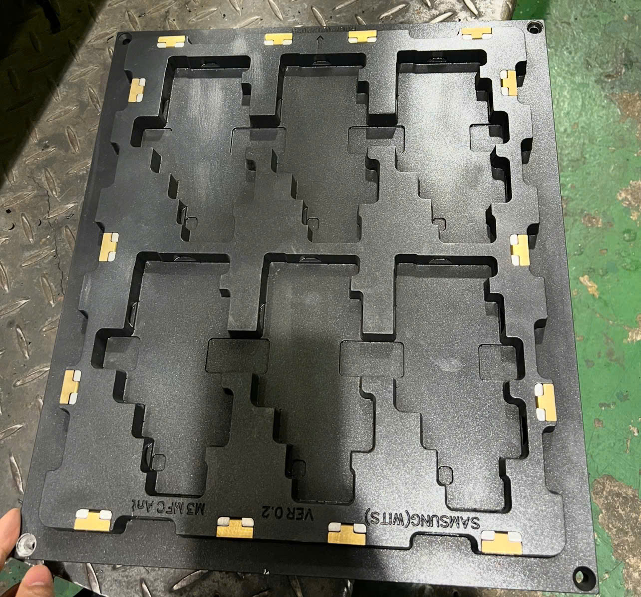 Vacuum formed plastic mold