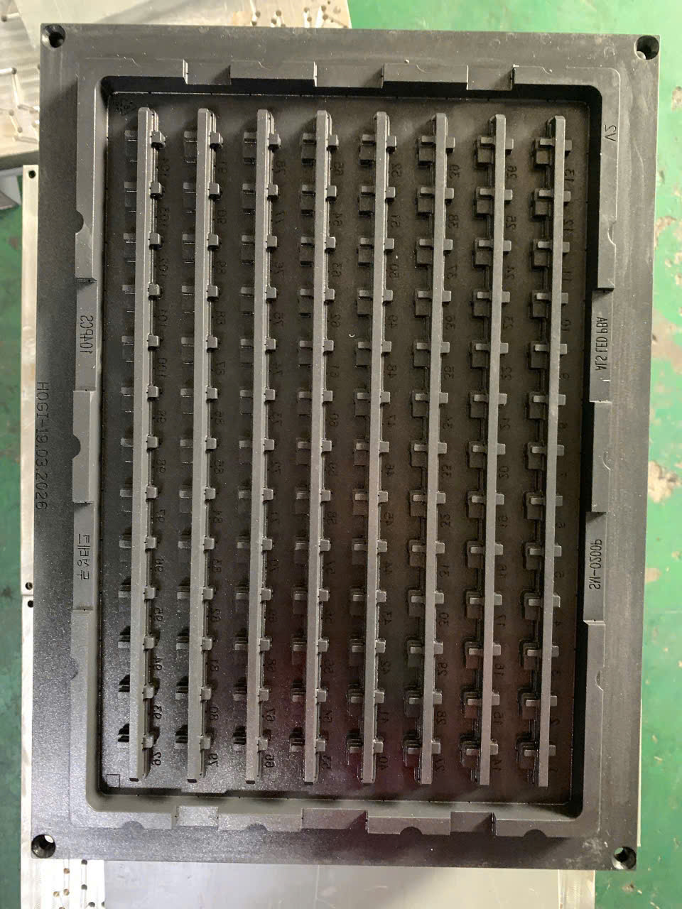 Vacuum formed plastic mold