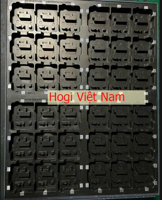 Vacuum formed plastic mold