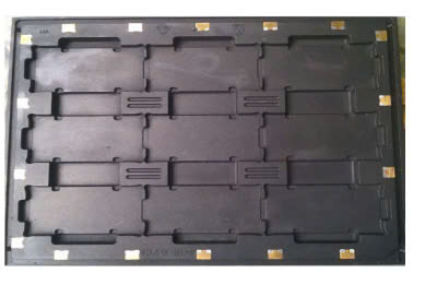 Vacuum formed plastic mold