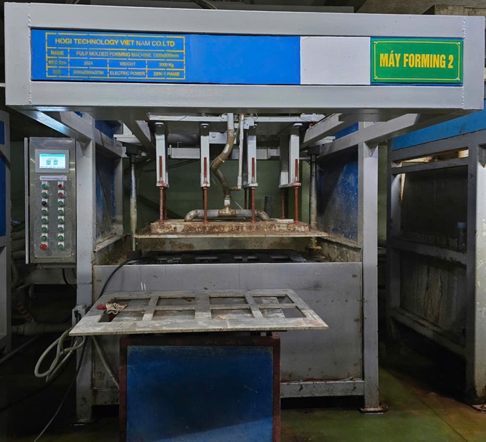 Paper tray forming machine
