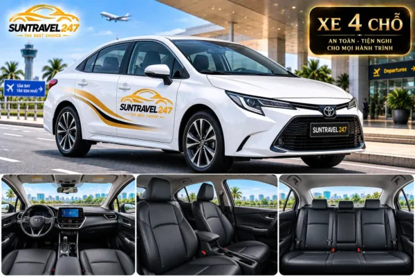 4-seater car rental service
