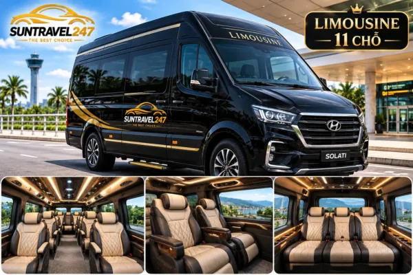 11-seater Limousine rental service