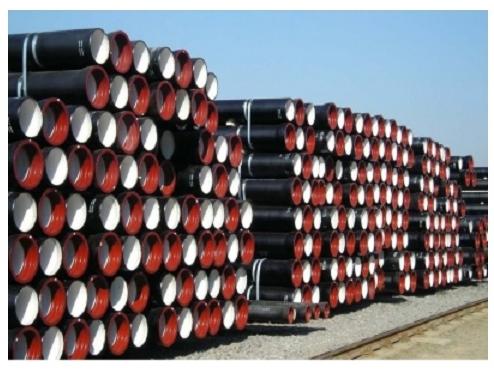 Ductile iron pipes