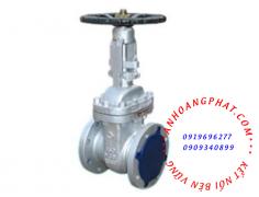 Flanged rising stem steel gate valve