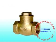 Brass swing check valve