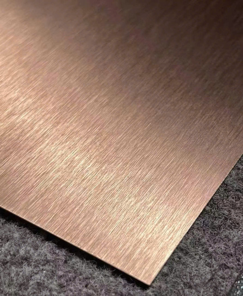 Colored stainless steel