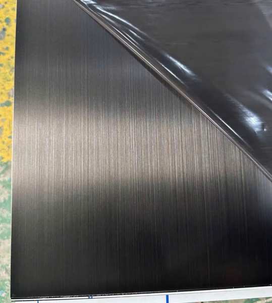 Colored stainless steel