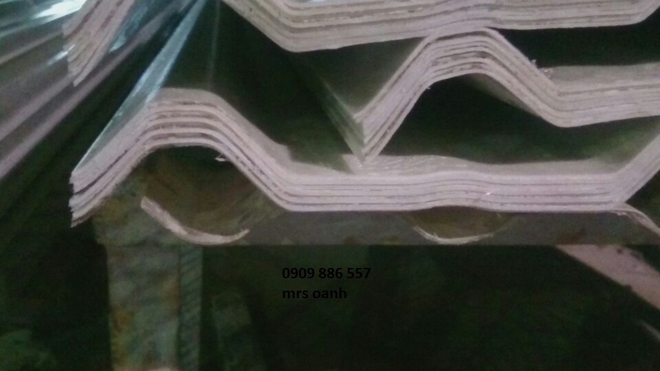 Corrugated Iron And Tile For Light